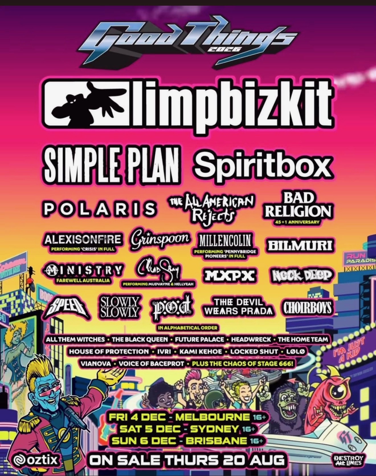 Good Things Festival 2026 — Melbourne, Sydney, Brisbane